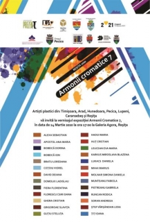 afis invitatie armonii cromatice 7
