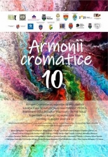 afis armonii cromatice 10 Pecica